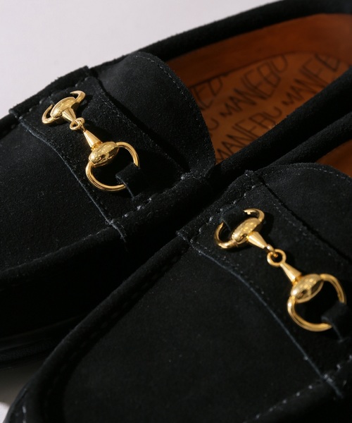 MANEBU（マネブ）の「◇MANEBU / マネブ BITCH SUEDE（ローファー・メンズ・ブラック・40/41/42）」の13枚目の写真