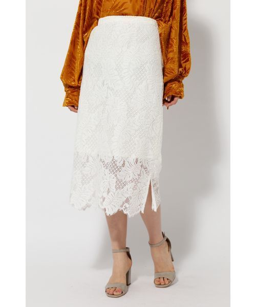 Rose Bud ローズバッド の レーススカート スカート Wear