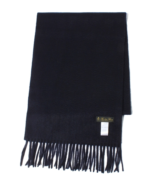 NANO universe（ナノユニバース）の「FF/ カシミアストール（マフラー・メンズ・オフホワイト/グレー/ベージュ/オレンジ/ボルドー/ブラウン/ネイビー/チャコール/ブラック・FREE）」の7枚目の写真