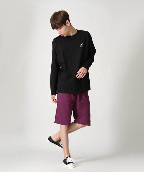 ZIP FIVE(ジップファイブ)の「T/C裏毛スウェットショーツ(スウェットパンツ・メンズ・ホワイト/ブラック/パープル/ネイビー/レッド/イエロー/ブルー/チャコール/グリーン/杢グレー・LARGE/MEDIUM/SMALL/X-LARGE)」の15枚目の写真