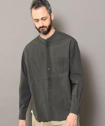 BEAUTY&YOUTH UNITED ARROWS | BY コンビ バンドカラー シャツ o(シャツ/ブラウス)