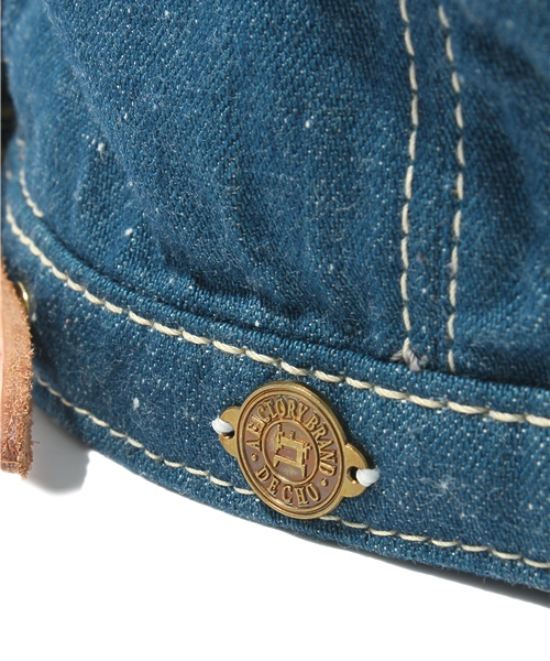 BEAMS BOY（ビームスボーイ）の「decho / “KOME CAP” 13SS（キャップ・レディース・ロイヤルブルー/インディゴブルー・ONE SIZE）」の5枚目の写真