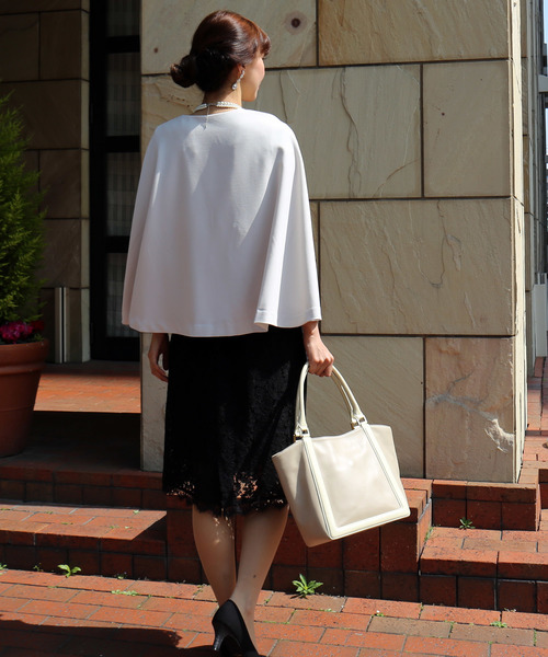 MARLENE JOBERT（マルレーヌ　ジョベル）の「レースタイトスカートセットアップ（ドレス・レディース・ブラック/ブルーグリーン/スモークピンク/ネイビー・L/M）」の15枚目の写真