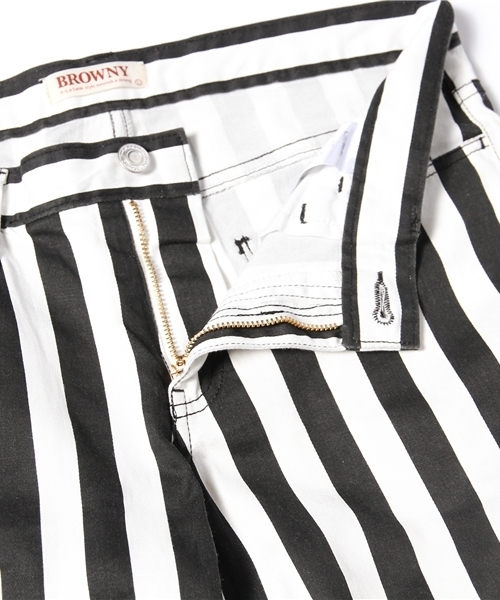 WEGO（ウィゴー）の「WEGO/ストライプスキニーパンツ（チノパンツ・レディース・ブラック・MEDIUM/LARGE）」の8枚目の写真