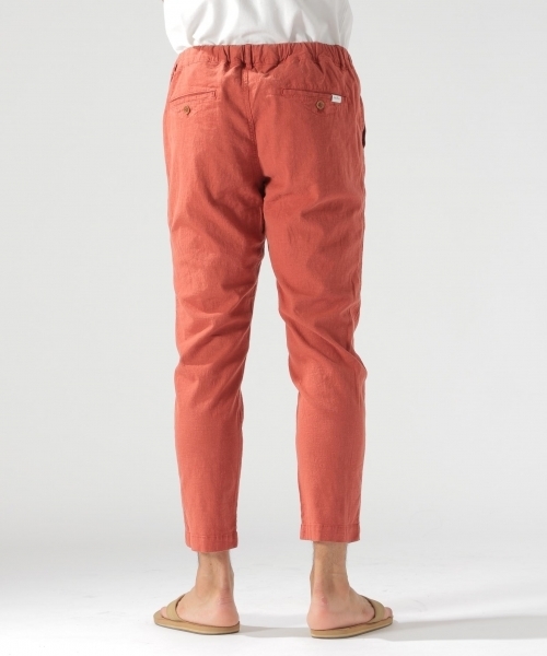 BAYFLOW（ベイフロー）の「リネンストレッチアンクルパンツ（その他パンツ・メンズ・ベージュ/オレンジ/ネイビー/ブルー・MEDIUM/LARGE/SMALL）」の13枚目の写真