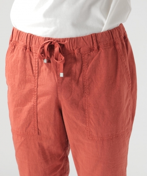 BAYFLOW（ベイフロー）の「リネンストレッチアンクルパンツ（その他パンツ・メンズ・ベージュ/オレンジ/ネイビー/ブルー・MEDIUM/LARGE/SMALL）」の14枚目の写真