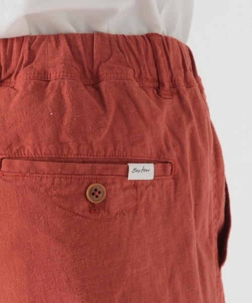 BAYFLOW（ベイフロー）の「リネンストレッチアンクルパンツ（その他パンツ・メンズ・ベージュ/オレンジ/ネイビー/ブルー・MEDIUM/LARGE/SMALL）」の16枚目の写真