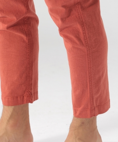 BAYFLOW（ベイフロー）の「リネンストレッチアンクルパンツ（その他パンツ・メンズ・ベージュ/オレンジ/ネイビー/ブルー・MEDIUM/LARGE/SMALL）」の18枚目の写真