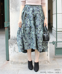 RANDA | ティアードジャガードスカート(スカート)