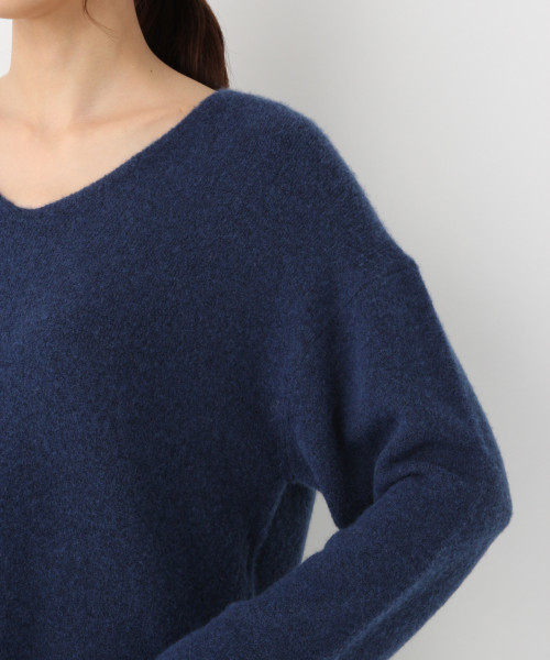 GLOBAL WORK(グローバルワーク)の「ラクーンコンVネックプルオーバー/792262(ニット/セーター・レディース・ピンク系その他3/グレー/ブルー/ベージュ・MEDIUM/LARGE)」の13枚目の写真