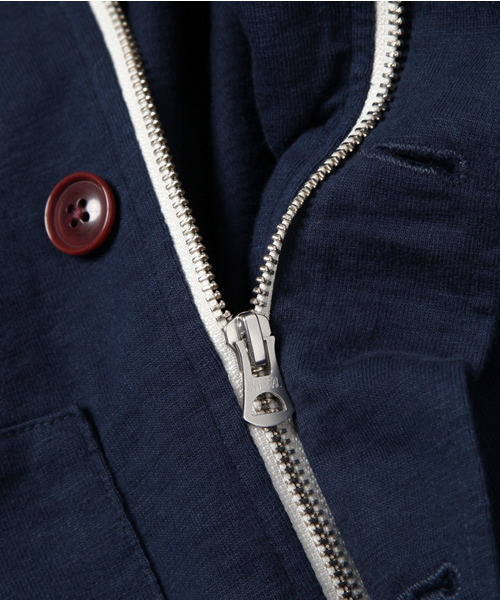 green label relaxing（グリーンレーベルリラクシング）の「◎SLUB/CUT デッキパーカー（パーカー・メンズ・ブラック/ダークグレー/ネイビー/マスタード・X-SMALL/SMALL/MEDIUM/LARGE/X-LARGE）」の12枚目の写真