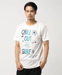 FREE RAGE/フリーレイジ リサイクルコットンTEE -CHILL OUT SURF-