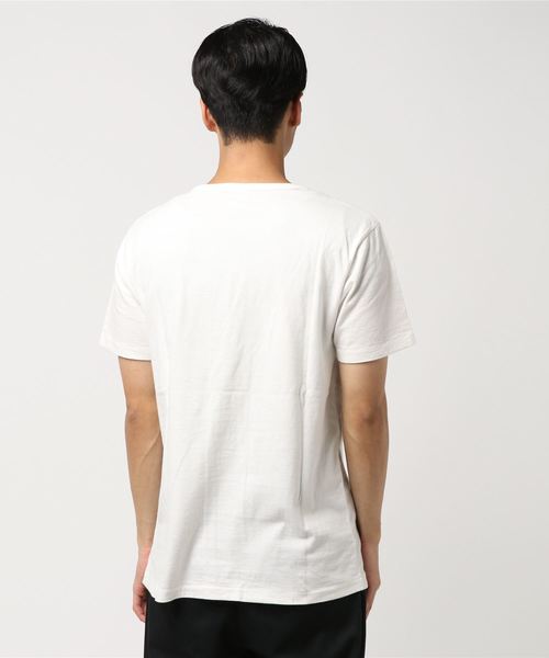 go slow caravan(ゴースローキャラバン)の「FREE RAGE/フリーレイジ リサイクルコットンTEE -CHILL OUT SURF-(Tシャツ/カットソー・メンズ・オレンジ/ブルー・MEDIUM/LARGE/X-LARGE)」の4枚目の写真