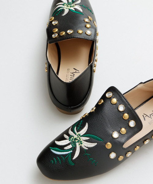 チャイハネ(チャイハネ)の「【チャイハネ】リリースタッズパンプス(パンプス・レディース・ホワイト/ブラック・MEDIUM/LARGE)」の6枚目の写真