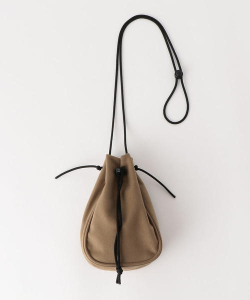 BEAUTY&YOUTH UNITED ARROWS(ビューティーアンドユースユナイテッドアローズ)の「【WEB限定】 by ミニ パース ショルダーバッグ ◆(ショルダーバッグ・メンズ・ベージュ/ブラック・FREE)」の2枚目の写真