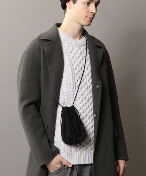 BEAUTY&YOUTH UNITED ARROWS(ビューティーアンドユースユナイテッドアローズ)の「【WEB限定】 by ミニ パース ショルダーバッグ ◆(ショルダーバッグ・メンズ・ベージュ/ブラック・FREE)」の11枚目の写真