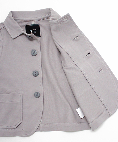 quoti use fith（クゥオティ　ユース　フィス）の「カットツイルイージーカバーオール（カバーオール・キッズ・ネイビー/グレー・100/110/120/130/90）」の11枚目の写真