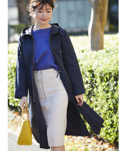 コットンナイロンツイルフード付きロングコート その他アウター 12twelve Agenda トゥエルブ アジェンダ のファッション通販 Zozotown