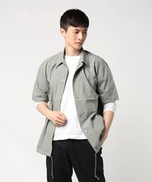 Revo. | 【Revo.】ルーズシルエットコーチシャツジャケット/ショートスリーブ/メンズ(ナイロンジャケット)