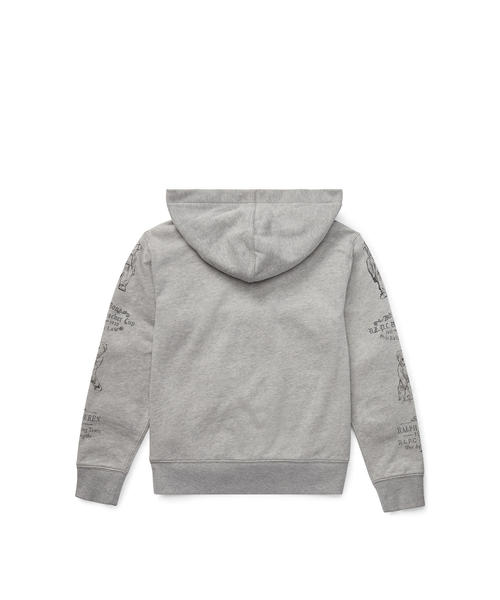 POLO RALPH LAUREN CHILDRENSWEAR（ポロ ラルフ ローレン チルドレンズウェア）の「Polo ベア フレンチテリー フーディ（パーカー・キッズ・グレー・LARGE/MEDIUM/SMALL/X-LARGE）」の2枚目の写真