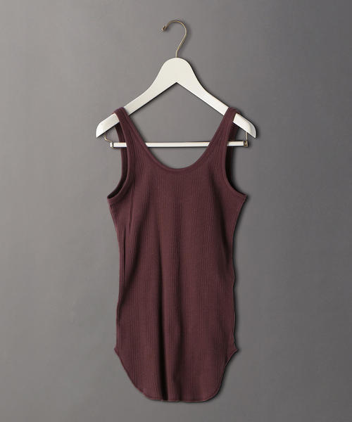 6（ロク）の「＜6(ROKU)＞BACK OPEN TANK TOP/タンクトップ