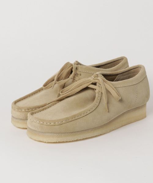 Clarks（クラークス）の「Clarks: WALLABEE（ブーツ・メンズ・ブラック/ベージュ/ピンク/クリーム/ナチュラル・8/9/8.5/7.5）」の2枚目の写真