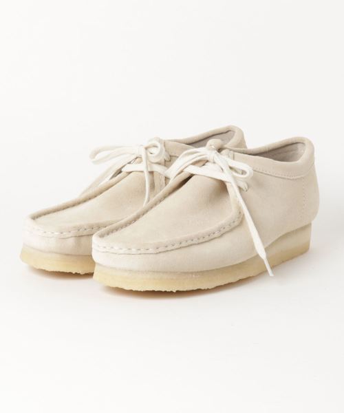 Clarks（クラークス）の「Clarks: WALLABEE（ブーツ・メンズ・ブラック/ベージュ/ピンク/クリーム/ナチュラル・8/9/8.5/7.5）」の4枚目の写真