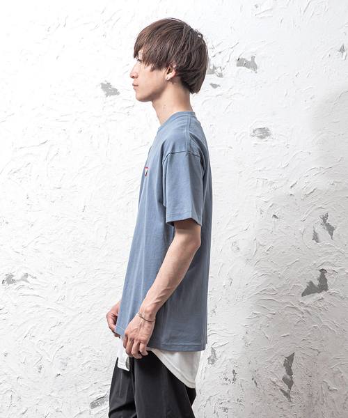 MinoriTY（マイノリティ）の「BEN DAVISボックスロゴTシャツ（Tシャツ/カットソー・メンズ・ホワイト/ブラック/ダークグリーン/イエロー/ブルー系その他・M/L/XL）」の8枚目の写真