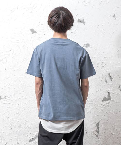 MinoriTY（マイノリティ）の「BEN DAVISボックスロゴTシャツ（Tシャツ/カットソー・メンズ・ホワイト/ブラック/ダークグリーン/イエロー/ブルー系その他・M/L/XL）」の17枚目の写真