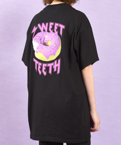 MILKBOY（ミルクボーイ）の「SWEET TEETH TEE（Tシャツ/カットソー・レディース・A/B/C/D・L/XXL）」の8枚目の写真