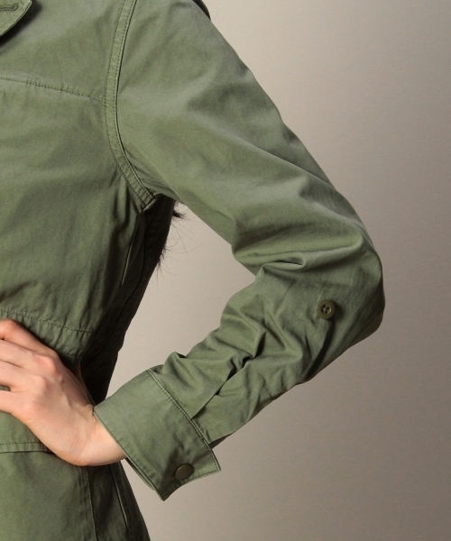 BEAUTY&YOUTH UNITED ARROWS ミリタリーブルゾン 0213324D0147 2レイヤー ナイロン ミリタリー ブルゾン