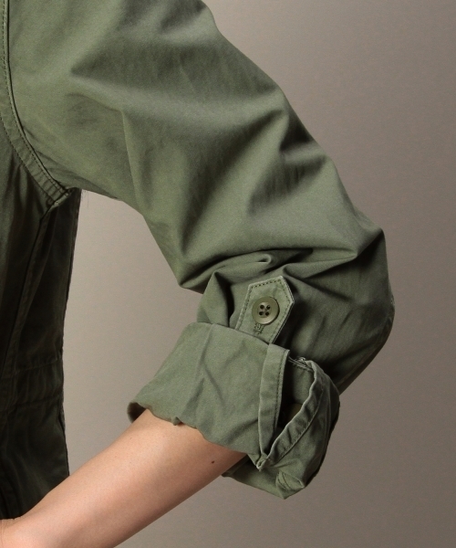 BEAUTY&YOUTH UNITED ARROWS ミリタリーブルゾン 0213324D0147 2レイヤー ナイロン ミリタリー ブルゾン