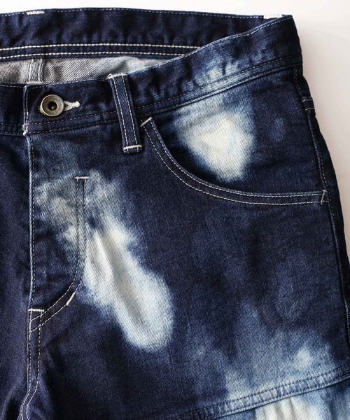 SHAREEF（シャリーフ）の「DENIM CHANGE PANTS（デニムパンツ・メンズ・ノンウォッシュ/ブルー系その他/ブルー系その他2/ブルー系その他3/ブルー系その他4・1/2/3）」の18枚目の写真