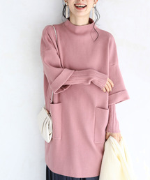 cawaii（カワイイ）の「4箇所体型カバー 大人のニットチュニックワンピース（ニット/セーター・レディース）」