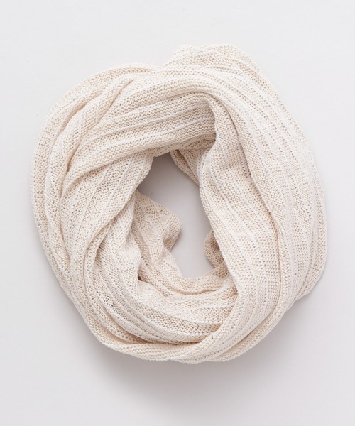 チャイハネ(チャイハネ)の「【チャイハネ】マジカルスヌード(ネックウォーマー/スヌード・レディース・ホワイト/パープル/ブラウン/オレンジ/ブルー/ターコイズブルー/ピンク/ブラック/スカイブルー/レインボー/グリーン系その他/レッド系その他・FREE)」の2枚目の写真