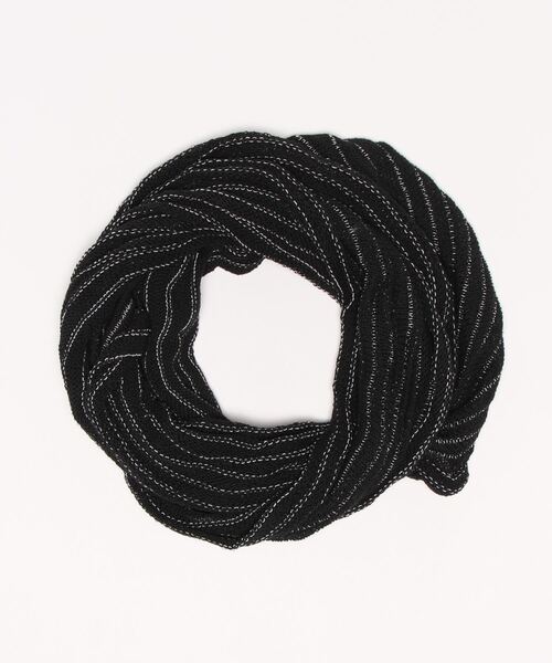 チャイハネ(チャイハネ)の「【チャイハネ】マジカルスヌード(ネックウォーマー/スヌード・レディース・ホワイト/パープル/ブラウン/オレンジ/ブルー/ターコイズブルー/ピンク/ブラック/スカイブルー/レインボー/グリーン系その他/レッド系その他・FREE)」の3枚目の写真