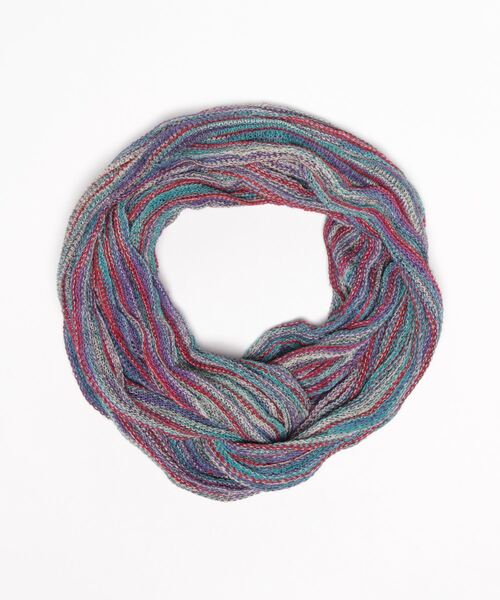 チャイハネ(チャイハネ)の「【チャイハネ】マジカルスヌード(ネックウォーマー/スヌード・レディース・ホワイト/パープル/ブラウン/オレンジ/ブルー/ターコイズブルー/ピンク/ブラック/スカイブルー/レインボー/グリーン系その他/レッド系その他・FREE)」の13枚目の写真