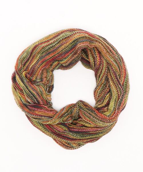 チャイハネ(チャイハネ)の「【チャイハネ】マジカルスヌード(ネックウォーマー/スヌード・レディース・ホワイト/パープル/ブラウン/オレンジ/ブルー/ターコイズブルー/ピンク/ブラック/スカイブルー/レインボー/グリーン系その他/レッド系その他・FREE)」の14枚目の写真