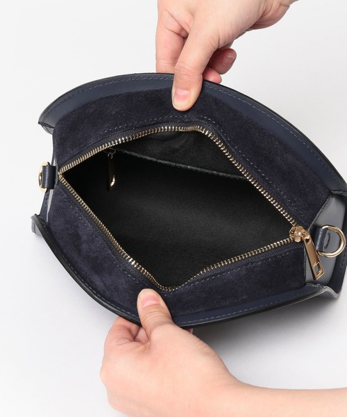 MARCO BIANCHINI(マルコビアンチーニ)の「BIANCHINI ラウンドショルダーバッグ(ショルダーバッグ・レディース・ライトブルー/ベージュ/ネイビー/ピンクベージュ・FREE)」の17枚目の写真