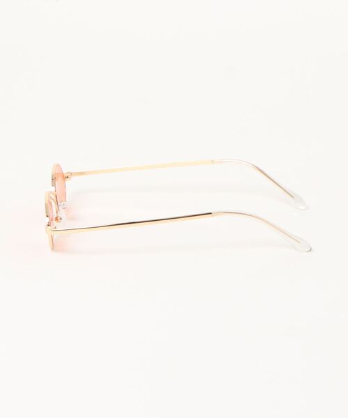 REDYAZEL（レディアゼル）の「サークルサングラス（メガネ・レディース・ブラック/レッド・FREE）」の3枚目の写真