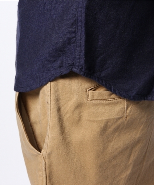 CIAOPANIC（チャオパニック）の「【Ciaopanic】スエードツイルシャツLS（シャツ/ブラウス・メンズ・ネイビー/グリーン/ホワイト/ライトグレー/ブルー/ワインレッド・MEDIUM/SMALL/LARGE）」の16枚目の写真