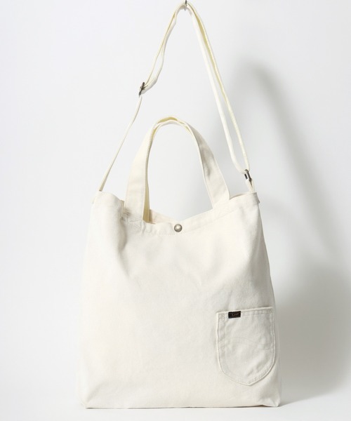 セール】Lee（リー）ブランドロゴプリント・刺繍キャンバストート