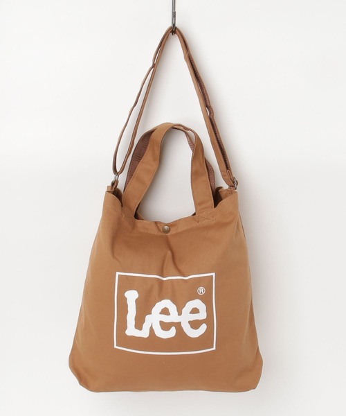 Lee（リー）の「Lee（リー）ブランドロゴプリント・刺繍キャンバストートショルダーバッグ メンズ レディース/2way/ビッグトートバッグ（トートバッグ・メンズ・カーキ/ライトブルー/インディゴブルー/ブラウン/オフホワイト/ベージュ/ブラック/ホワイト/ブラック系その他/ブルー系その他/ホワイト系その他・FREE）」の22枚目の写真