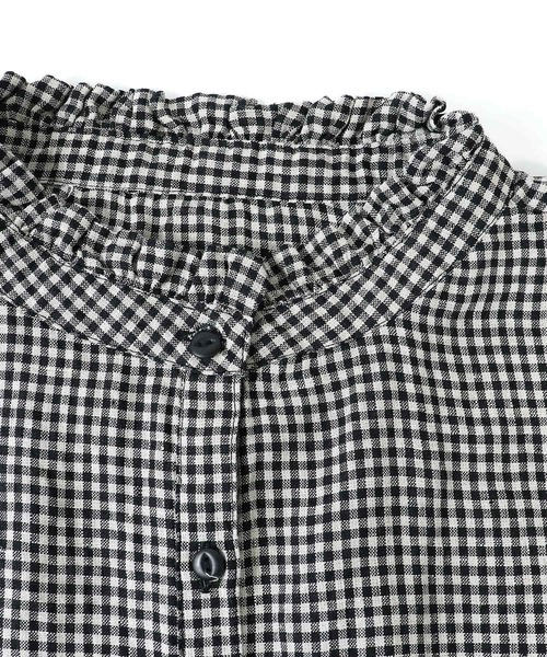 ubasoku(ウバソク)の「ubasoku / ウバソク 襟 カウス フリル ブラウス リネン ub-0013 BNT(シャツ/ブラウス・レディース・ホワイト/ブラック/ブラウン/グレー/カーキ/その他1/その他2/キナリ・FREE)」の14枚目の写真