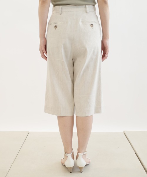 DouDou（ドゥドゥ）の「麻ハーフパンツ（その他パンツ・レディース・ベージュ/マスタード・38/36）」の19枚目の写真