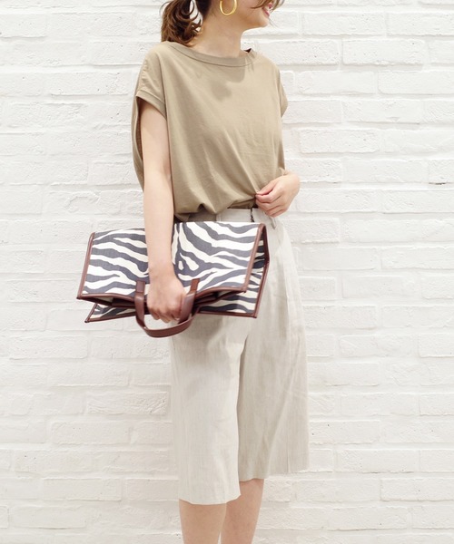 DouDou（ドゥドゥ）の「麻ハーフパンツ（その他パンツ・レディース・ベージュ/マスタード・38/36）」の22枚目の写真