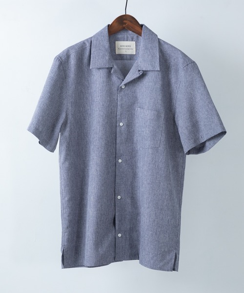 Rawlife ロウライフ の Mins Minis ミンス ミニス ポリオープンカラーssシャツ シャツ ブラウス Wear