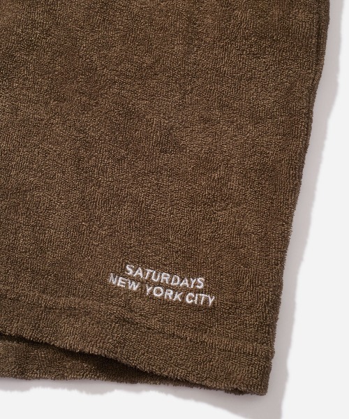 Saturdays NYC（サタデーズ ニューヨークシティ ）の「Austin Short Pants（その他パンツ・メンズ・チャコールグレー/ネイビー・XL/XS/S/M/L）」の4枚目の写真