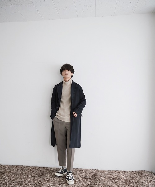 WYM LIDNM(ウィム バイ リドム)の「RELAX WOOL LIKE PE SET-UP/セットアップ(セットアップ・メンズ・ブラック/ベージュ/ブルー系その他/チェック・S/M/L)」の19枚目の写真