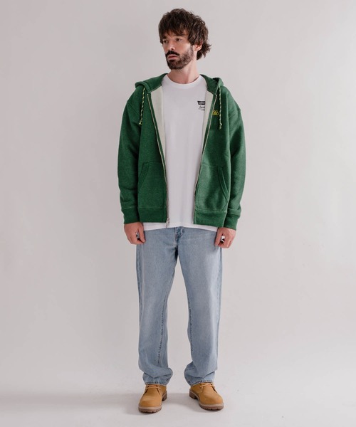売れ筋商品|||リーバイス パーカー・スウェットシャツ レディース アウター STANDARD HOODIE - Sweatshirt - daiquiri green 楽天市場】リーバイスレディース（スウェット・トレーナー
